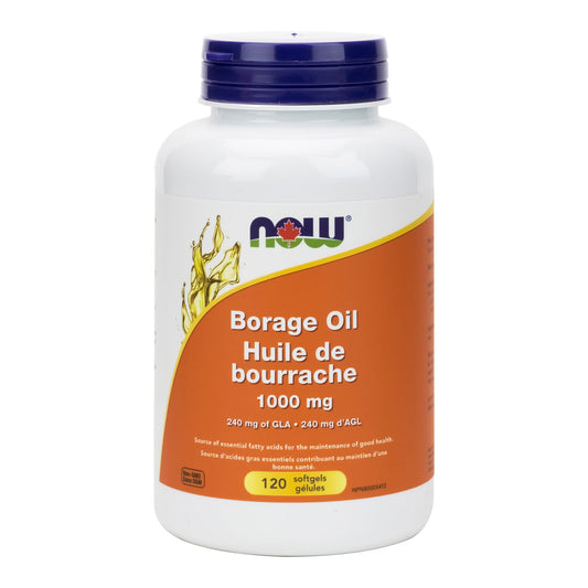 NOW    Borage Oil 1000mg (240mg GLA) 120gel