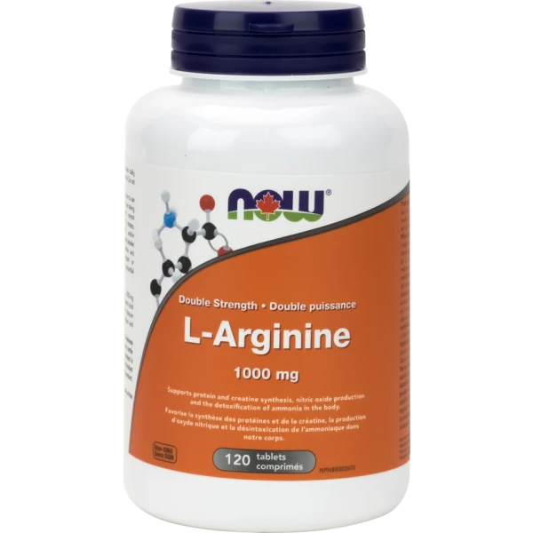 NOW    L-Arginine 1000mg Tabs 120tab