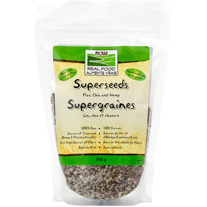 NOW    Superseeds flax / chia / hemp 350g