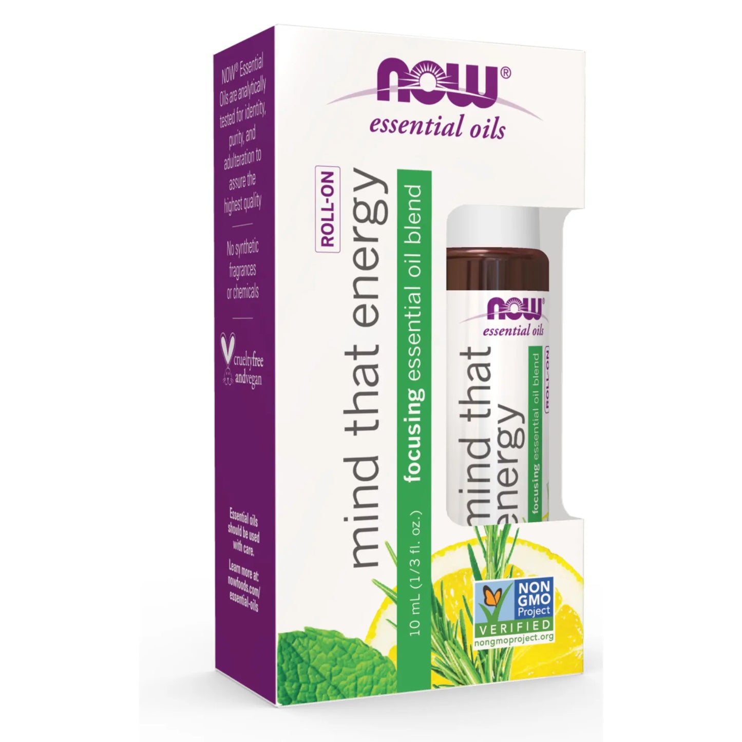 NOW    Mind That Energy Blend Roll-On 10mL