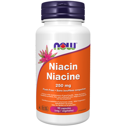 NOW    Niacin Flush Free 250mg 90vcap