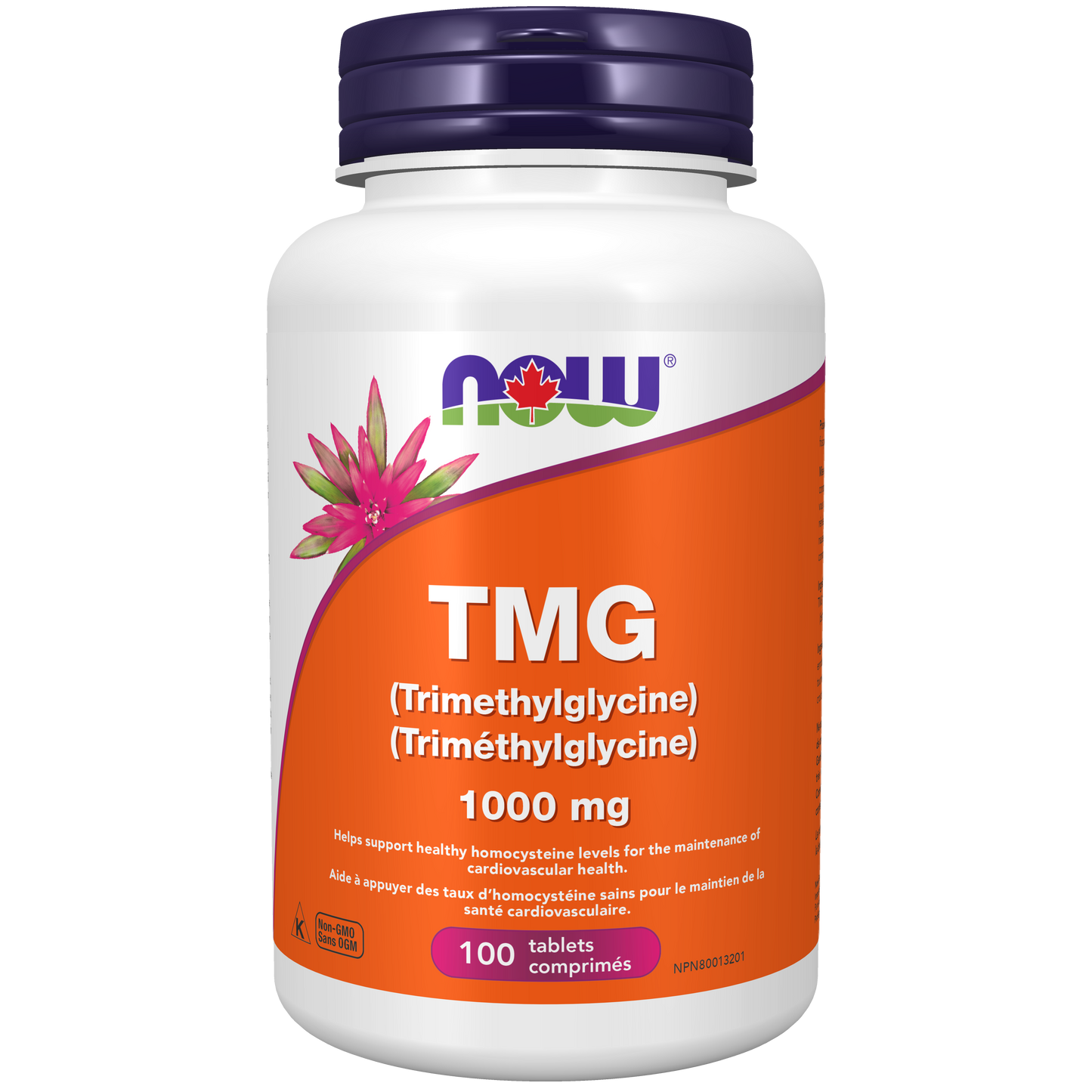 NOW    TMG (Trimethylglycine) 1000mg 100 tab