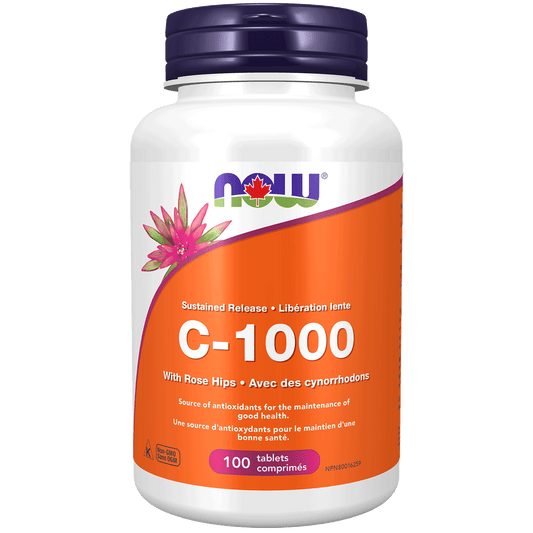NOW    C-1000 w/ RoseHip & Bioflavs 100tab