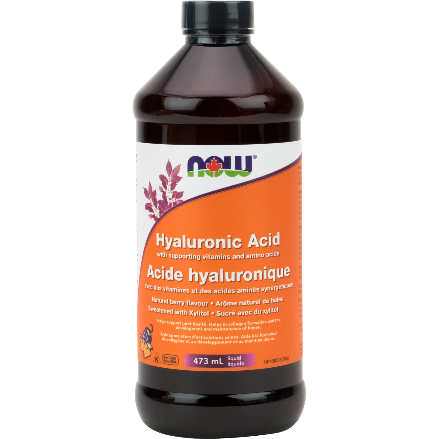 NOW    Hyaluronic Acid Liquid w/antioxidants 473mL