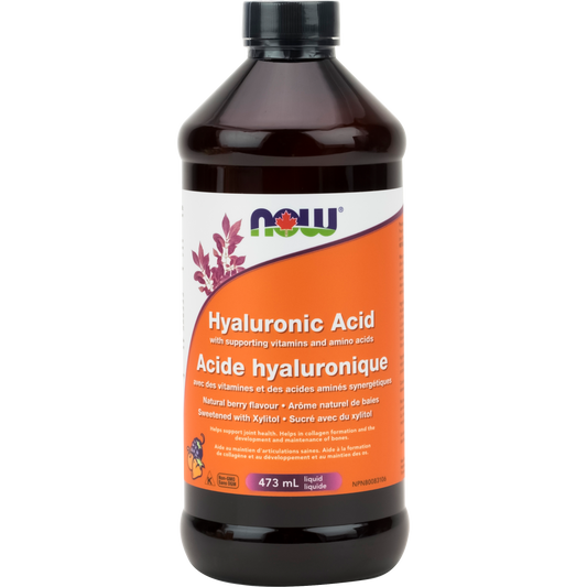 NOW    Hyaluronic Acid Liquid w/antioxidants 473mL