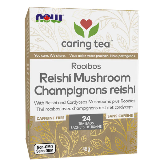 NOW    Rooibos Reishi Mushroom Tea 24 Bag x 48g