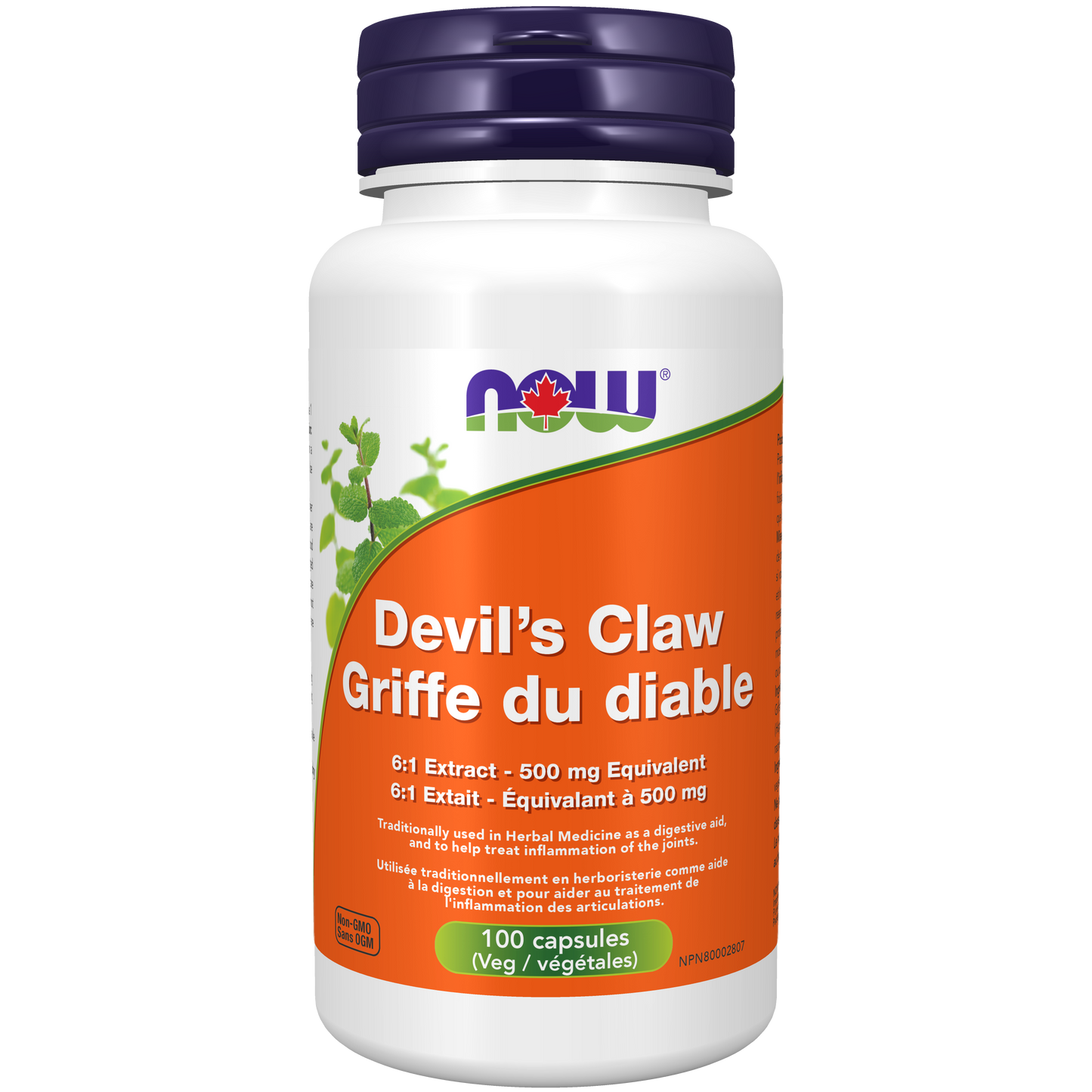 NOW    Devil's Claw Root 6:1 500mg100cap
