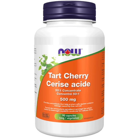 NOW    Tart Montmorency Cherry Concentrate 500mg 90vcaps
