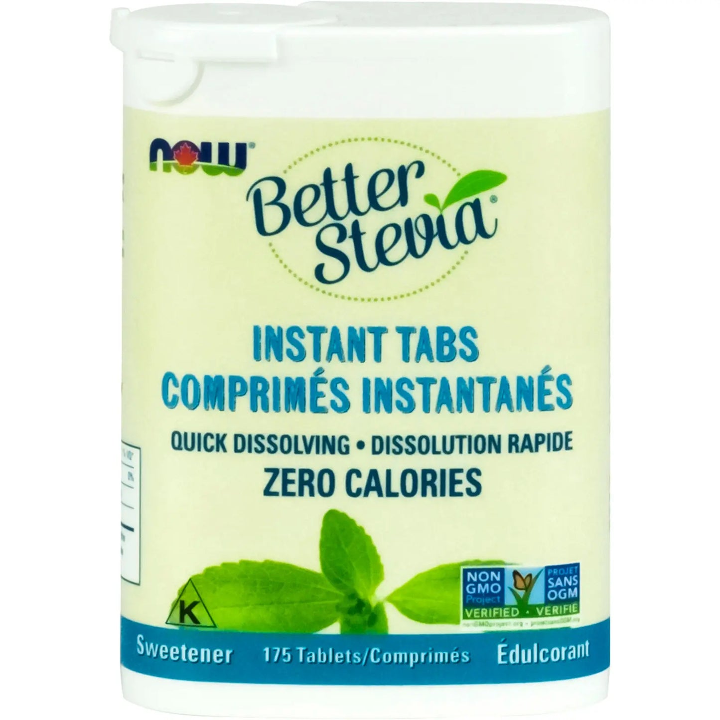 NOW_Stevia Quick Dissolve Tabs in Dispenser 175tab