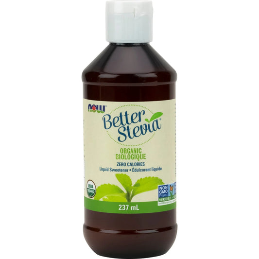 NOW    Organic BetterStevia Liquid Extract 237mL
