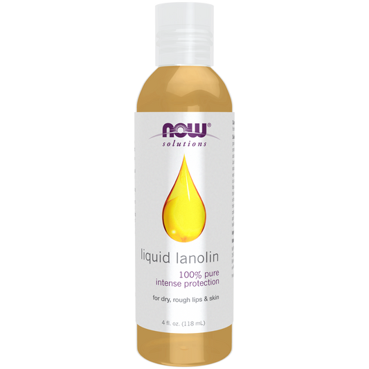 NOW    Lanolin Liquid, 100% Pure (Hexane-Free) 118mL