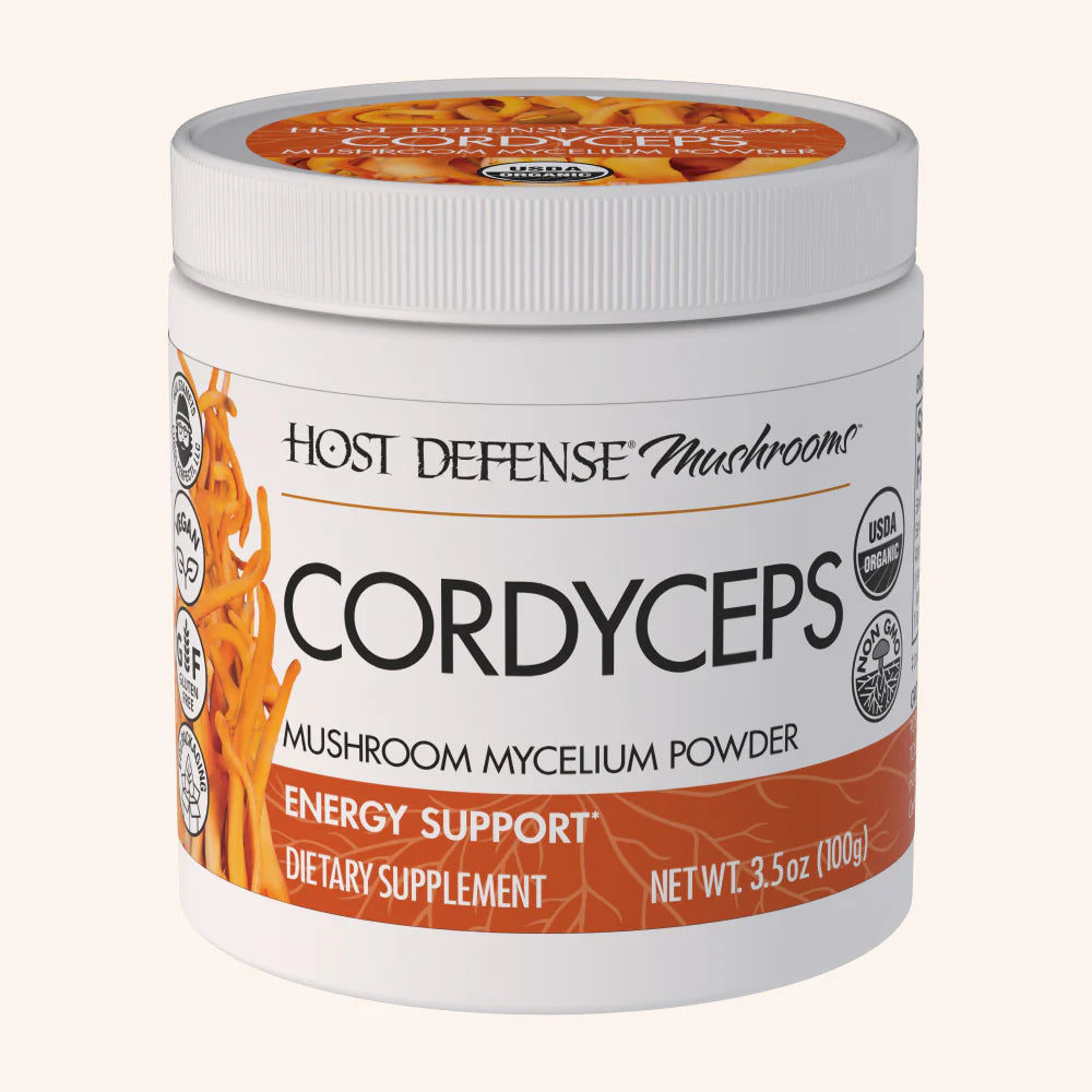 HostDefense_Cordyceps Mushroom Mycelium Powder_100g