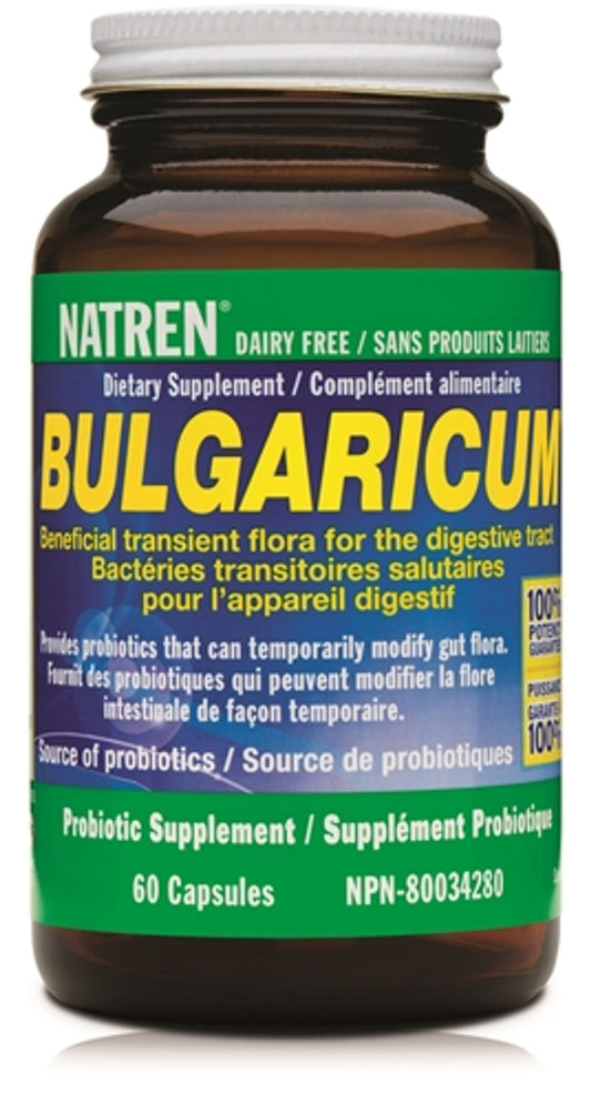 NATREN   Bulgaricum (Non-Dairy), 60's
