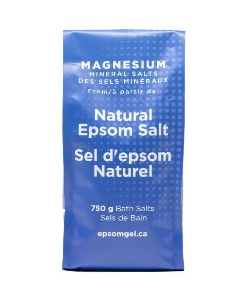 EPSOM GEL *    Natural Epsom Salt, 750g
