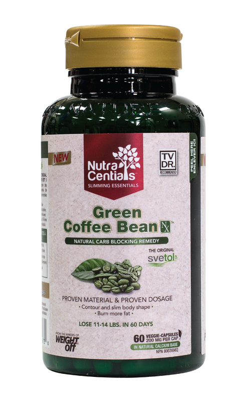 NUTRACENTIALS    GREEN  COFFEE  BEAN  NX    60's