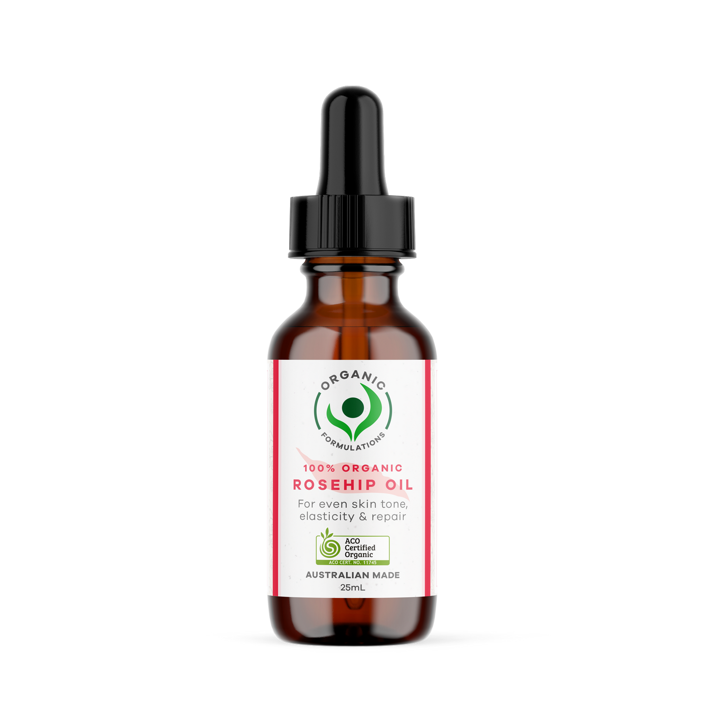 Organic Formulation - 100% Organic Rosehip Oil 25ml