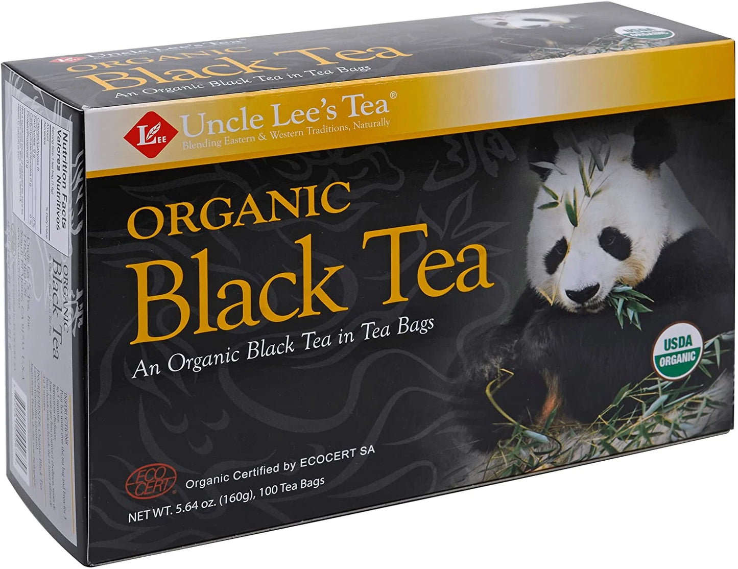UNCLE LEE'S TEAS    Org Legends of China Black 40bg