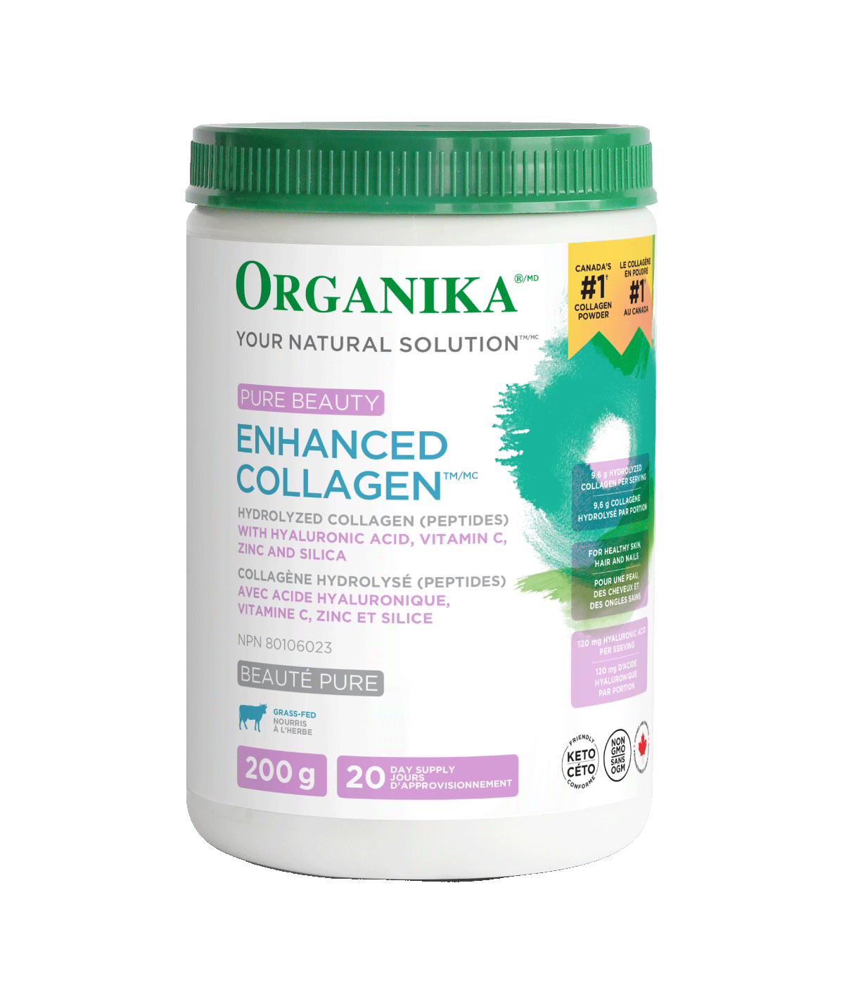 Organika   ENHANCED COLLAGEN PURE BEAUTY 200G