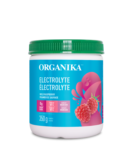 Organika   ELECTROLYTES WILD RASPBERRY 350G