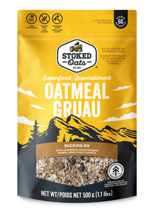Stoked Oats Blend Bucking Eh 500 g-Case of 8