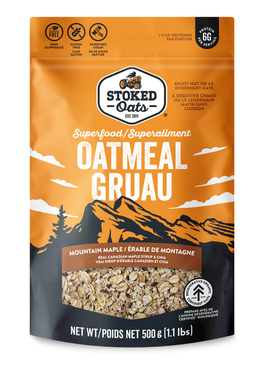 Stoked Oats Blend Mountain Maple 500 g - Case of 8