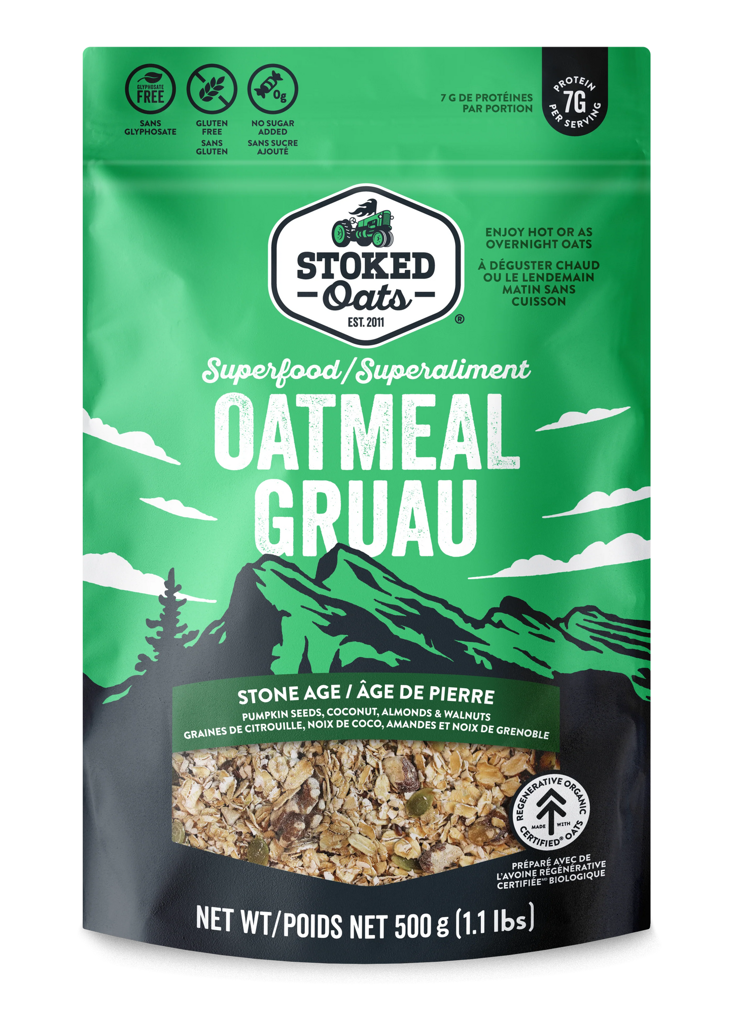 Stoked Oats Blend Stone Age 500 g - Case of 8