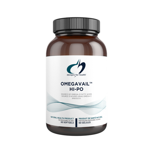 Designs For Health   OmegAvail™ Hi-Po   60Softgel