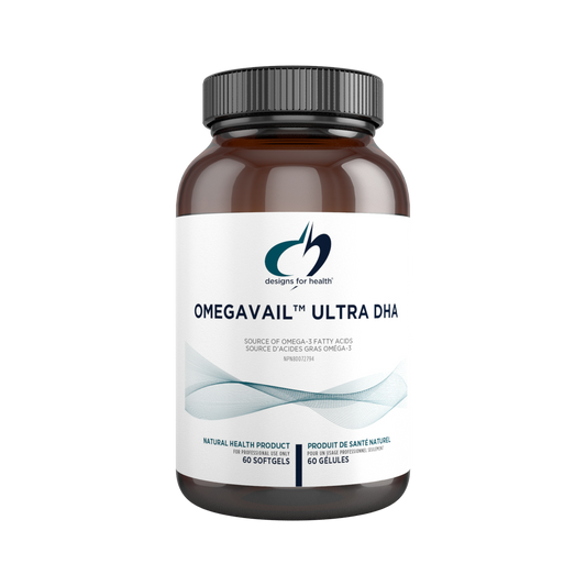 Designs For Health   OmegAvail™ Ultra DHA   60Softgel