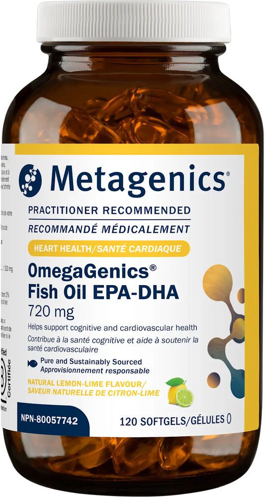 Metagenics OmegaGenics Fish Oil EPA-DHA 720 mg 120 SG   120Capsules