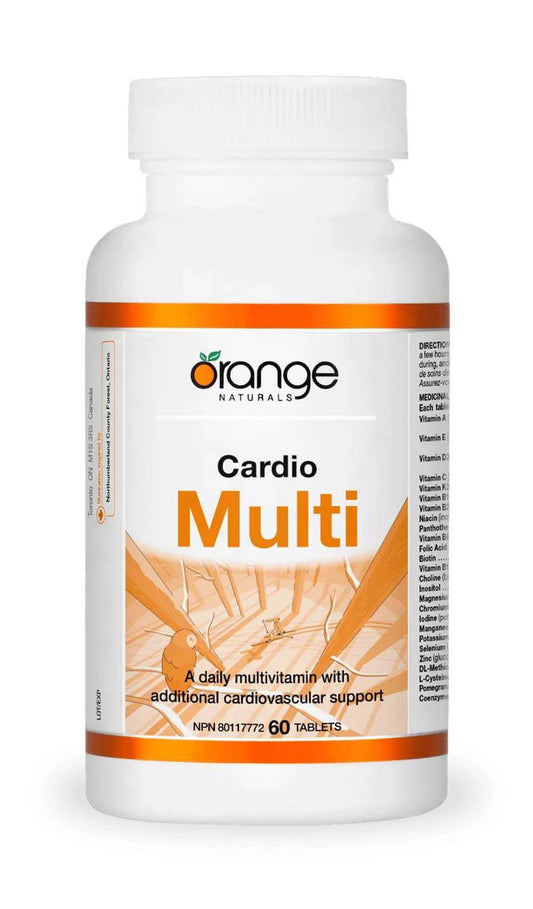 Orange Naturals      Cardio Multi      60 Tablets