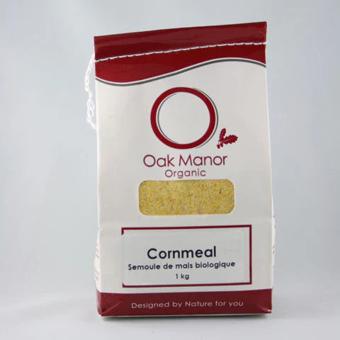 OAK MANOR GRAINS & CEREALS - Cornmeal, Organic (vegan)    10kg
