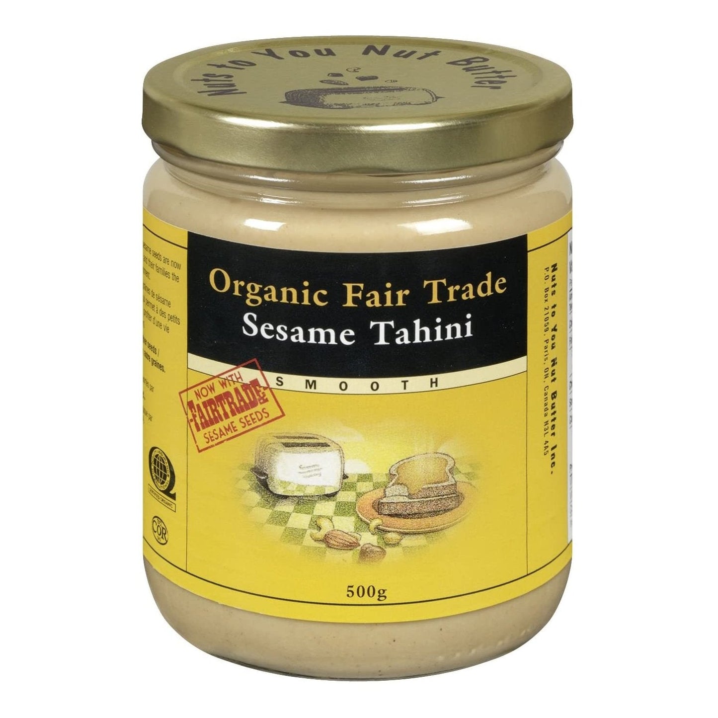 NUTS TO YOU    Org Tahini 500g