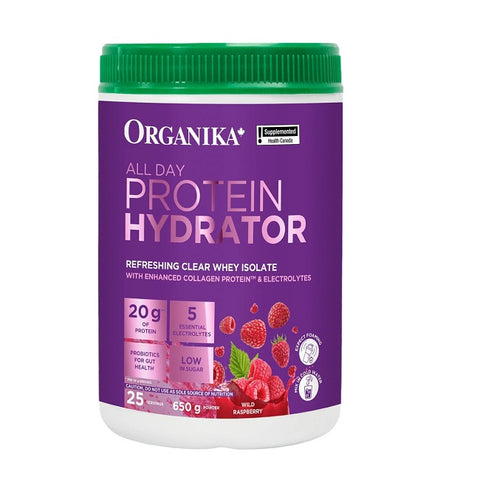 Organika   WHEY PROTEIN HYDRATOR RASPBERRY 650G