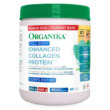 Organika   ENHANCED COLLAGEN FULL BODY PROTEIN 600G