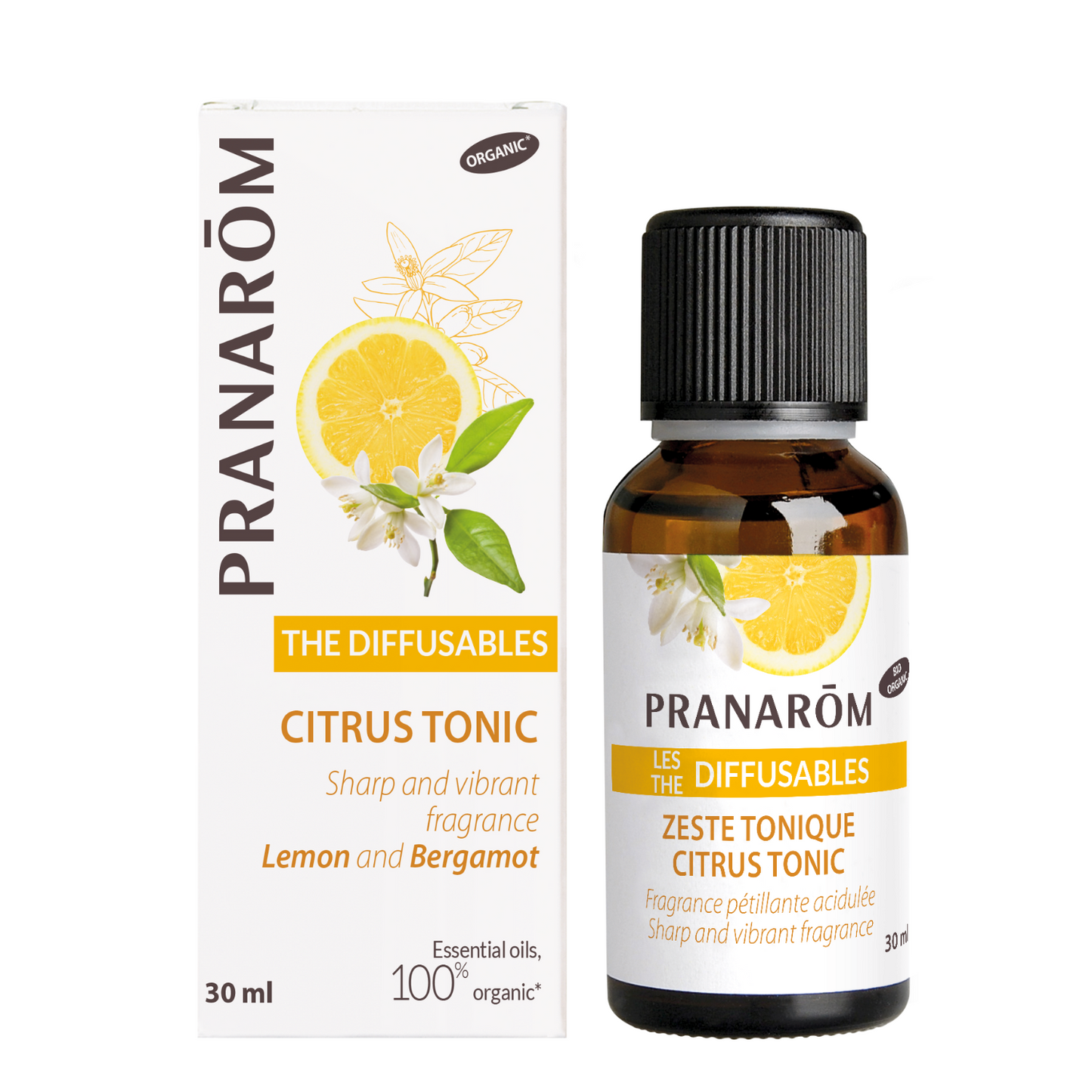 Pranarom - Citrus Tonic - Organic - 30 ml