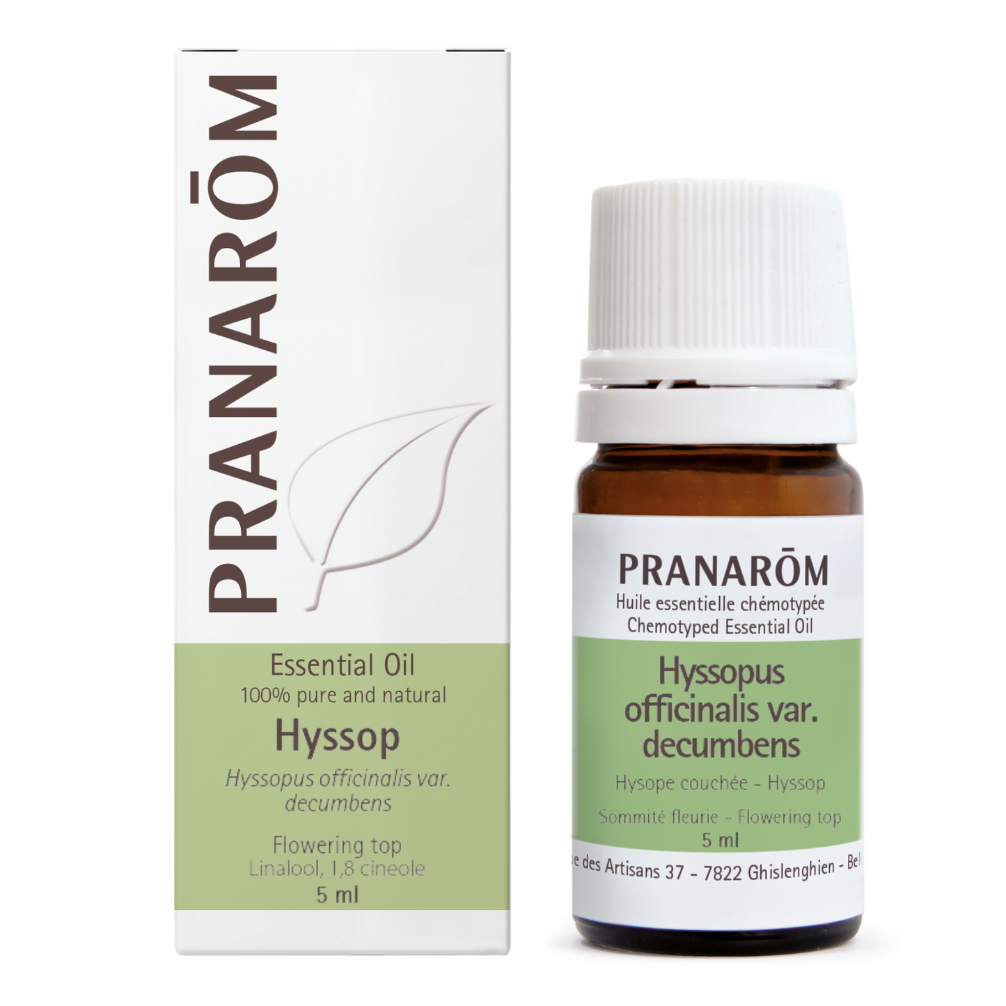Pranarom - Hyssop, common - flowering top - 5 ml