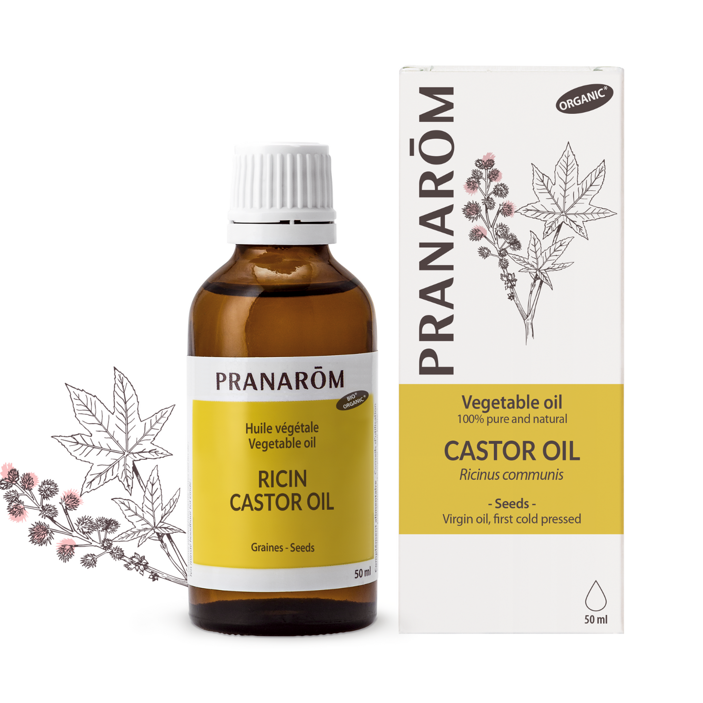 Pranarom - Castor oil - 50 ml