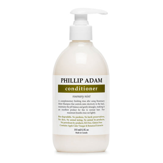 PHILLIP ADAM  - Conditioner, Rosemary Mint (vegan)    355ml