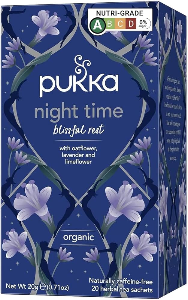 PUKKA   SPECIALTY  ORGANIC  NIGHT TIME   20CT