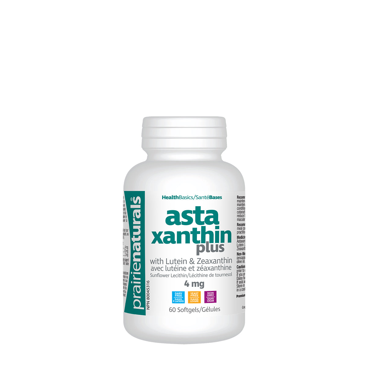 Astaxanthin Plus 4 mg DUO PACK - minimum order quantity 6 duos  60/60