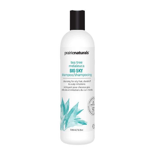 PrairieNaturals   Big Sky Tea Tree Shampoo   60mL