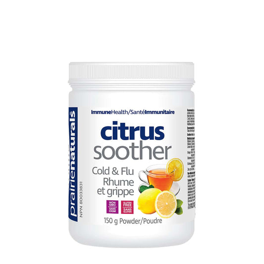 Citrus Soother Cold & Flu Hot Immune-Boosting Drinkwith Elderberry, Zinc, Vitamins D & C, & Lemon Balm   150g
