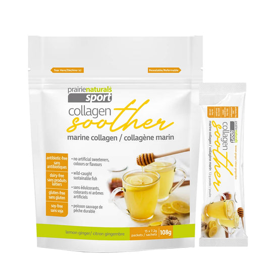 NEW! Marine Collagen Soother - Lemon Ginger  ( 7.2g x 15 )