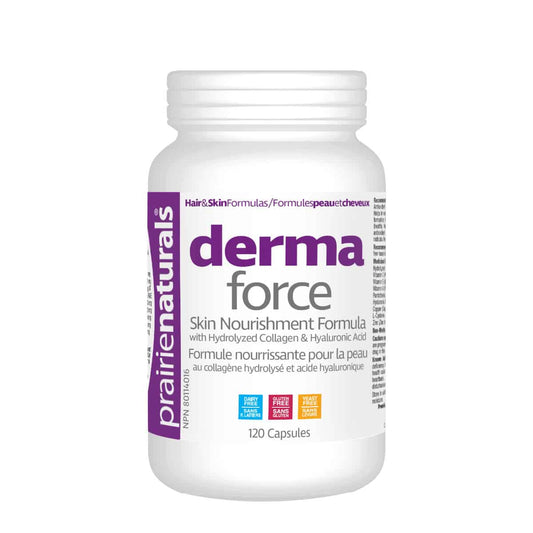Prairie Naturals Derma-Force Skin Nourishment Formula Capsules, 120 Capsules