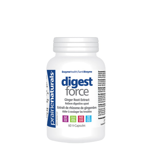 Digest-Force Activated Coconut Charcoal & Ginger Root Extract*  60's