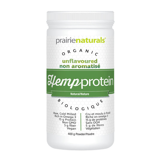Organic Raw Canadian Hemp Protein - Natural   400g