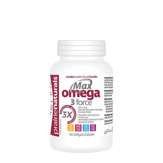 Max Omega-3-Force with Maxsimil® EPA/DHA  60 Softgels