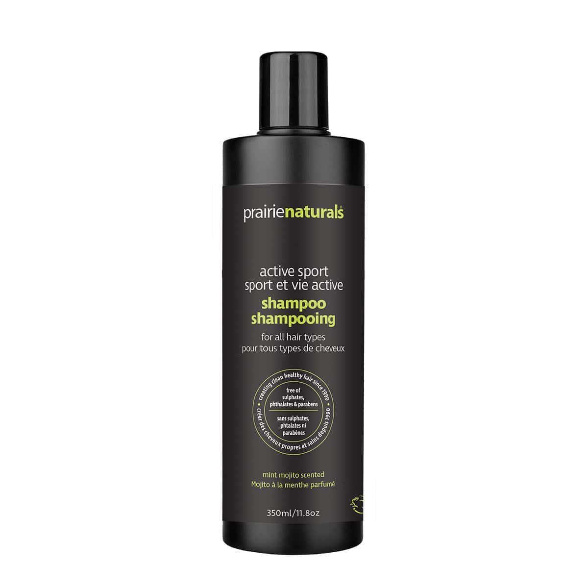 PrairieNaturals   Men’s Active Daily Shampoo   350mL