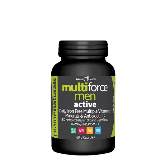 Multi-Force for Active Men Iron-Free Multivitamin & Mineral  60 V-Caps