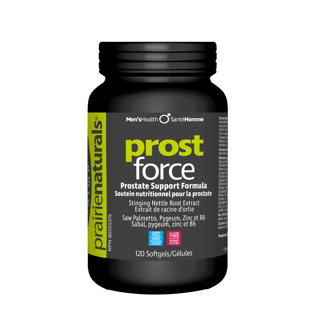 PrairieNaturals   Prost-Force Prostate Support for Men   120 Softgels